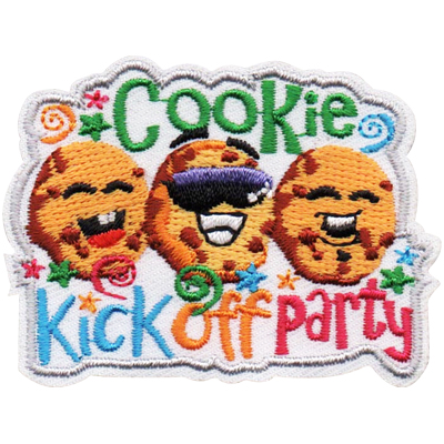 Cookie Kick Off Party Fun Patch