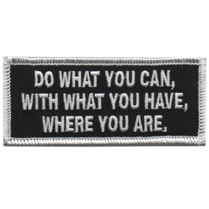Do What You Can Patch