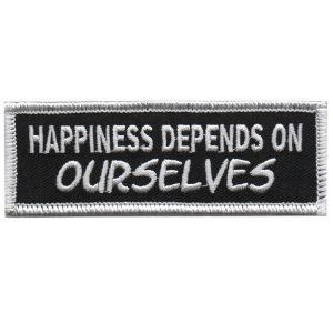 Happiness Depends On Ourselves