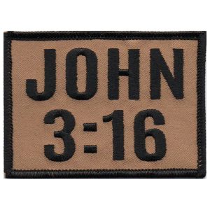 John 3:16 Patch