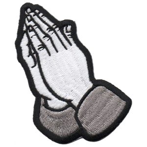 Hands Praying Patch