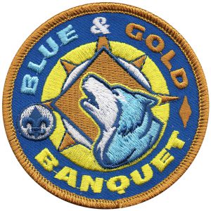 Blue and Gold Banquet Patch