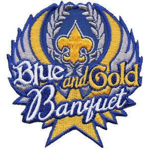 Blue and Gold Banquet Patch