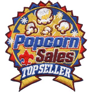 Popcorn Sales Top Seller Patch