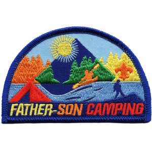 Father-Son Camping Patch