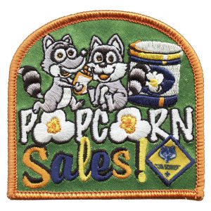 Popcorn Sales Cub Scouts Patch