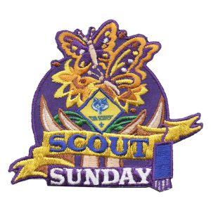 Scout Sunday Cub Scouts Patch