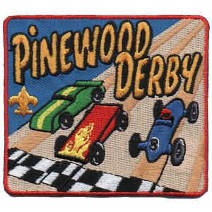 Pinewood Derby BSA Patch