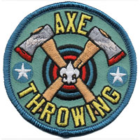 Axe Throwing BSA Patch
