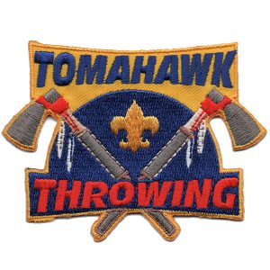 Tomahawk Throwing BSA Patch