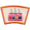 Birthday Cake Segment Patch