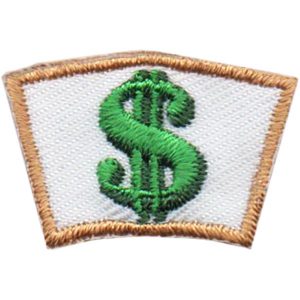 Dollar Sign Segment Patch
