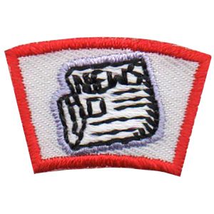 Newspaper Segment Patch