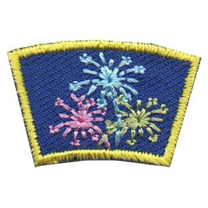 Fireworks Segment Patch