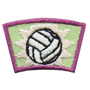 Volleyball Segment Patch