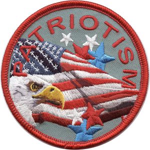 Patriotism Center Patch