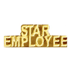 Star Employee - Text Pin