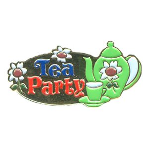 Tea Party Pin