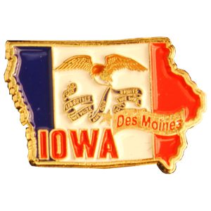 Iowa Pin