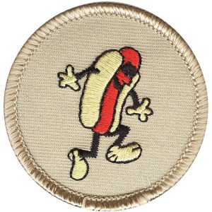 Dancing Hot Dog Patrol Patch