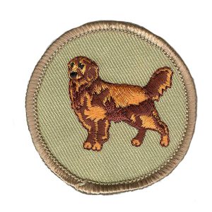 Golden Retrievers Patrol Patch