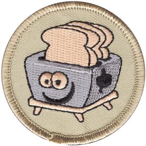 Happy Toaster Patrol Patch
