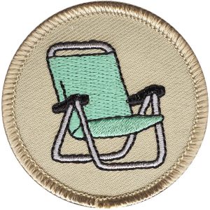 Lawn Chair Patrol Patch