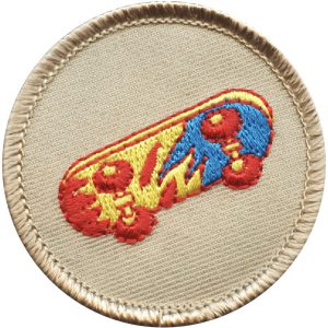 Skateboard Patrol Patch