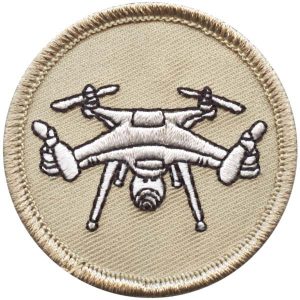 Drone Patrol Patch