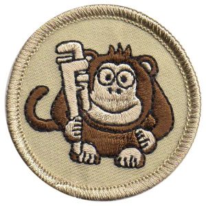 Monkey Wrench Patrol Patch