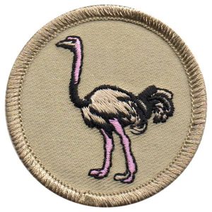 Ostrich Patrol Patch