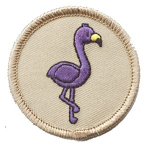 Purple Flamingo