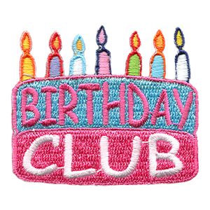 Birthday Club (Cake) Patch
