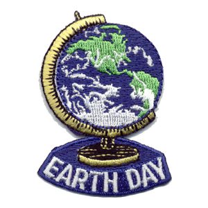 Earth Day- Globe Patch