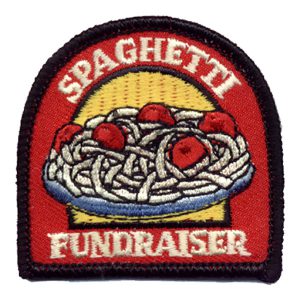 Spaghetti Fundraiser Patch