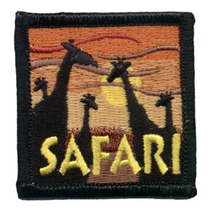 Safari - Giraffes Patch