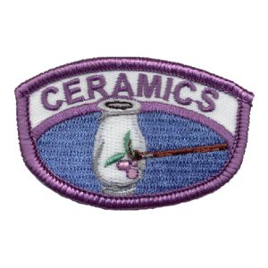 Ceramics - Vase & Brush Patch