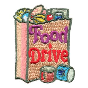 Food Drive Patch