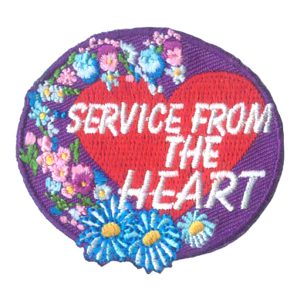 Service From The Heart  Patch