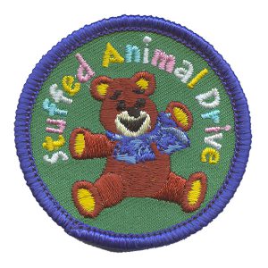 Stuffed Animal Drive Patch