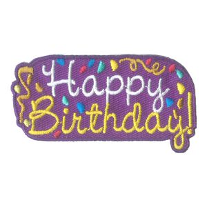 Happy Birthday Patch