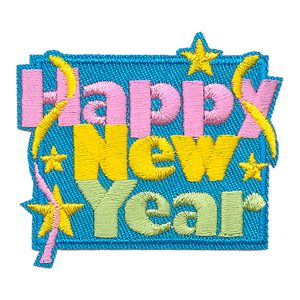 Happy New Year Patch