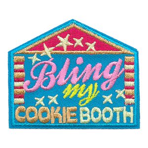 Bling My Cookie Booth Patch