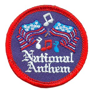 National Anthem Patch
