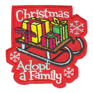 Christmas Adopt A Family Patch