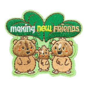 Making New Friends Patch