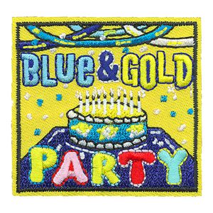 Blue & Gold Patch