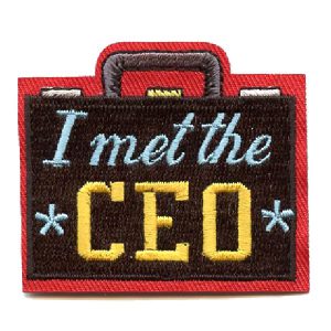 I Met The CEO Patch