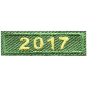 2017 Green Year Bar Patch