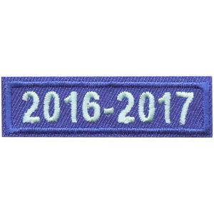 2016-2017 Blue Year Bar Patch